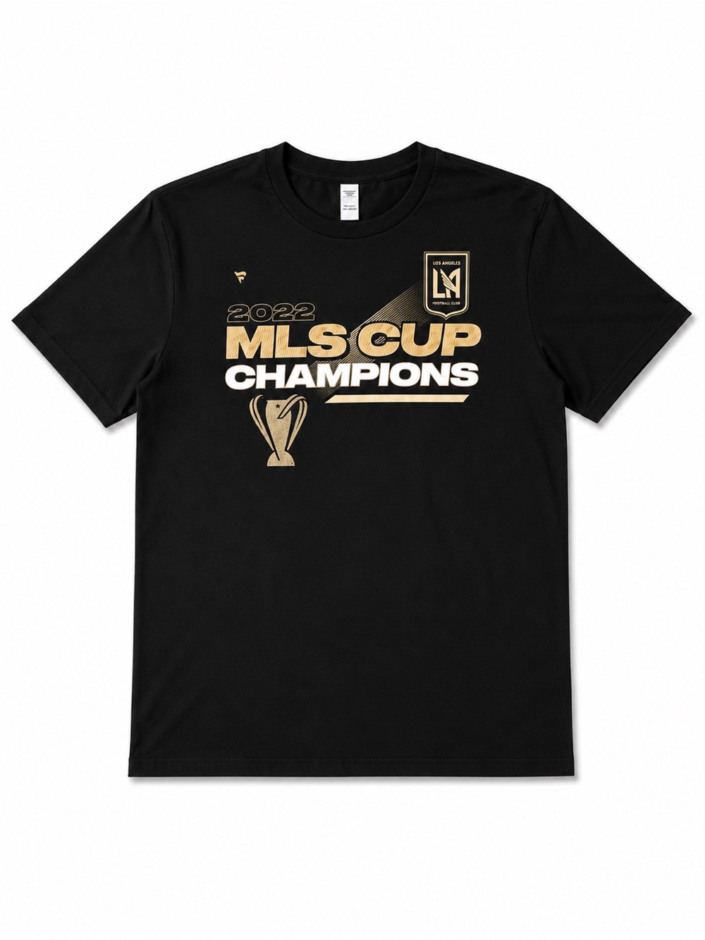 Fanatics Black and Gold MLS Cup Champions Tee